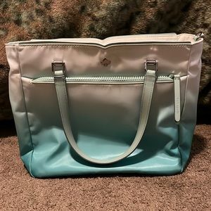 Kate Spade blue gradient shoulder bag